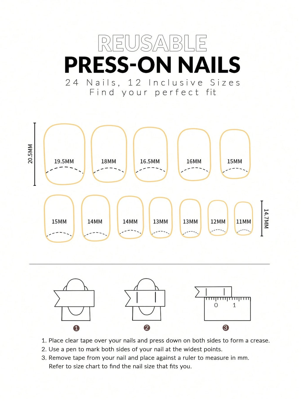 Upgrade Your Look 24Pcs Short Square Gradient Minimalist Sexy Design Full Cover False Nails, for Women and Girls Press on Nails Supplies