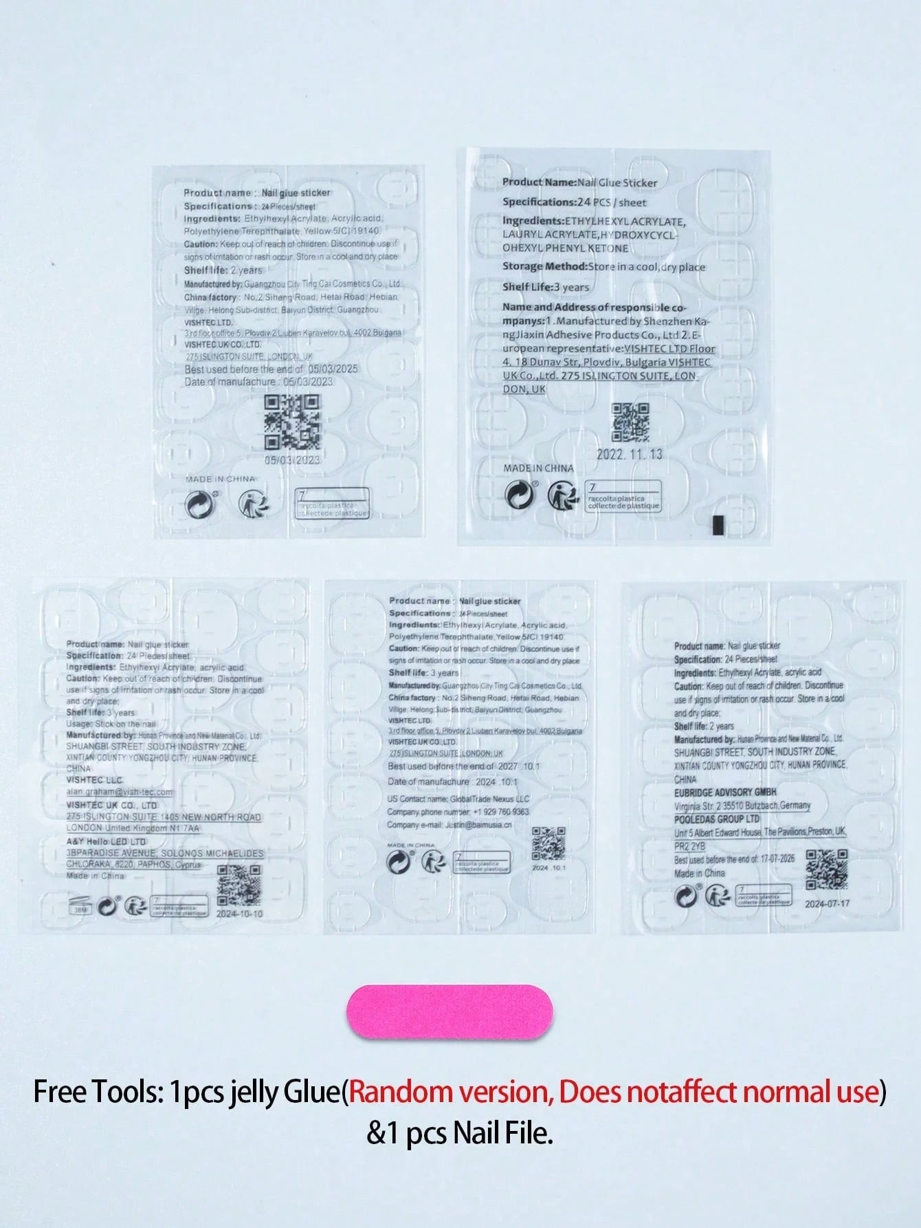 24Pcs/Set Y2K Aesthetic Pink Crystal Cat Eye Press on Nails Long Almond Red Cat Eye Acrylic False Nails ,Contain 1Pc Jelly Glue and 1Pc Nail File,Suitable for Woman & Girl Daily Wear Rave Party Use Nail Supplies Nails