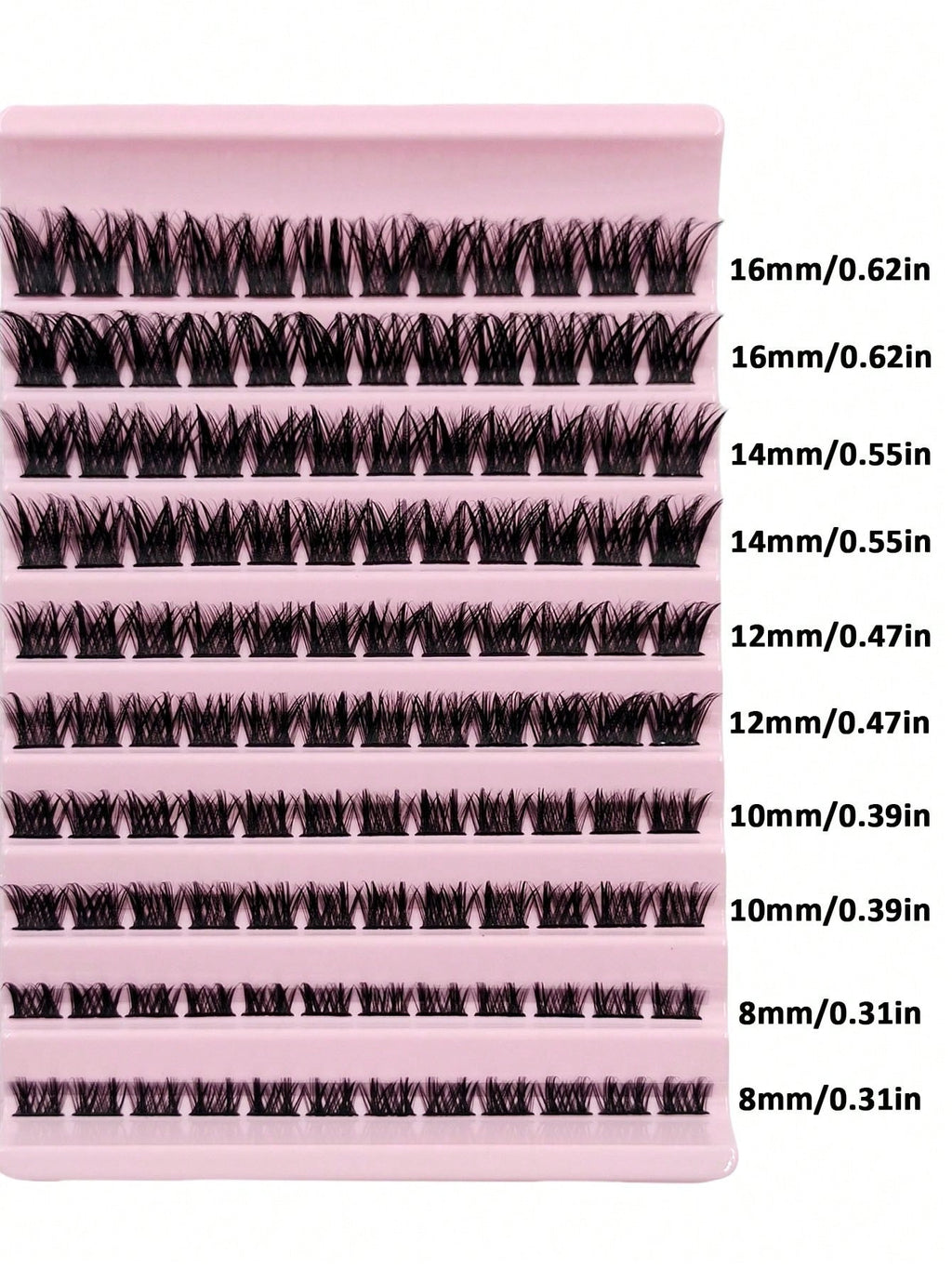 Rikuaild 120 PCS D Curl Cluster Faux Mink Fake Eyelashes Individual Lashes Natural Look Lashes Fluffy Soft Crossed Dramatic Cluster Lashes DIY Eyelashes Lash Clusters,Eye Lash Clusters,Individual Eyelashes,Lashes,Fake Lashes