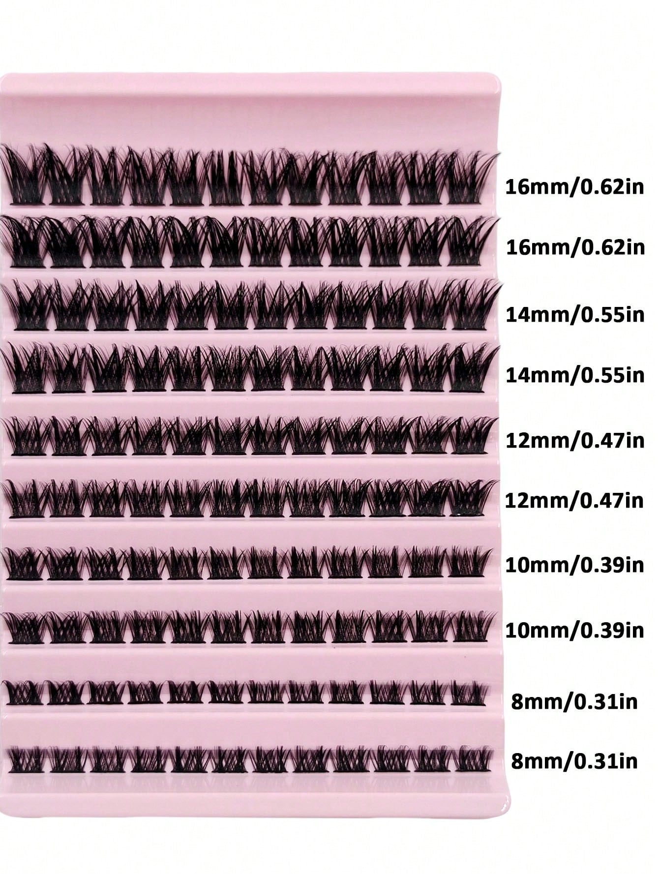 Rikuaild 120 PCS D Curl Cluster Faux Mink Fake Eyelashes Individual Lashes Natural Look Lashes Fluffy Soft Crossed Dramatic Cluster Lashes DIY Eyelashes Lash Clusters,Eye Lash Clusters,Individual Eyelashes,Lashes,Fake Lashes