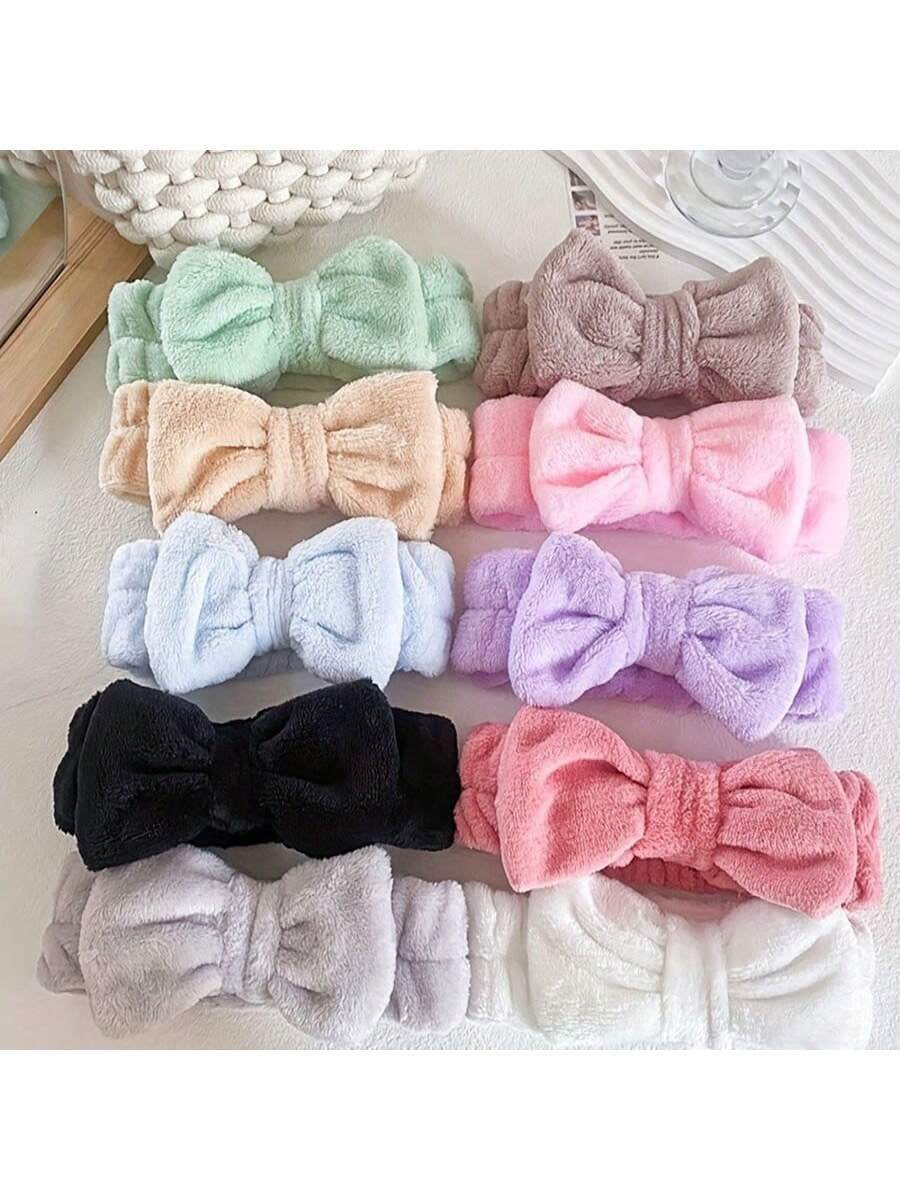 1 Piece Bathroom Headband/2 Pieces Bathroom Wristbands/3 Pieces Set, Facial Makeup Headband and Hand Washing Band Set, Skincare Headband, Beauty, Skin Care Products, Spa, Self Care, Skin Care Tools, Face Care, Esthetician Supplies, Skin, Face Wash, Facial