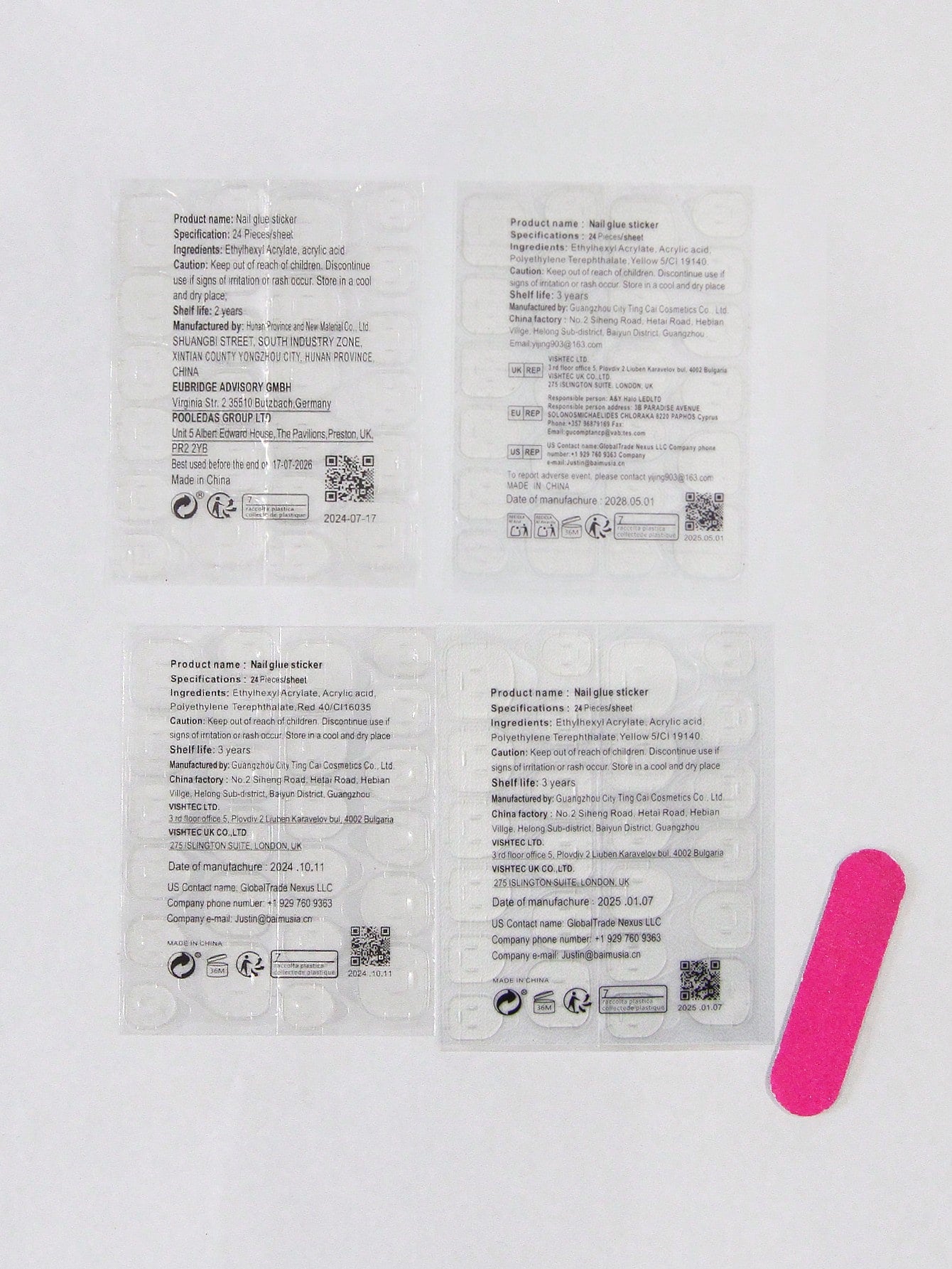 Improve Your Elegant - 30Pcs Set Retro Simple Almond-Shaped Solid Color False Nails in Red, Suitable for Daily Wear by Women Press on Nails Nail Supplies