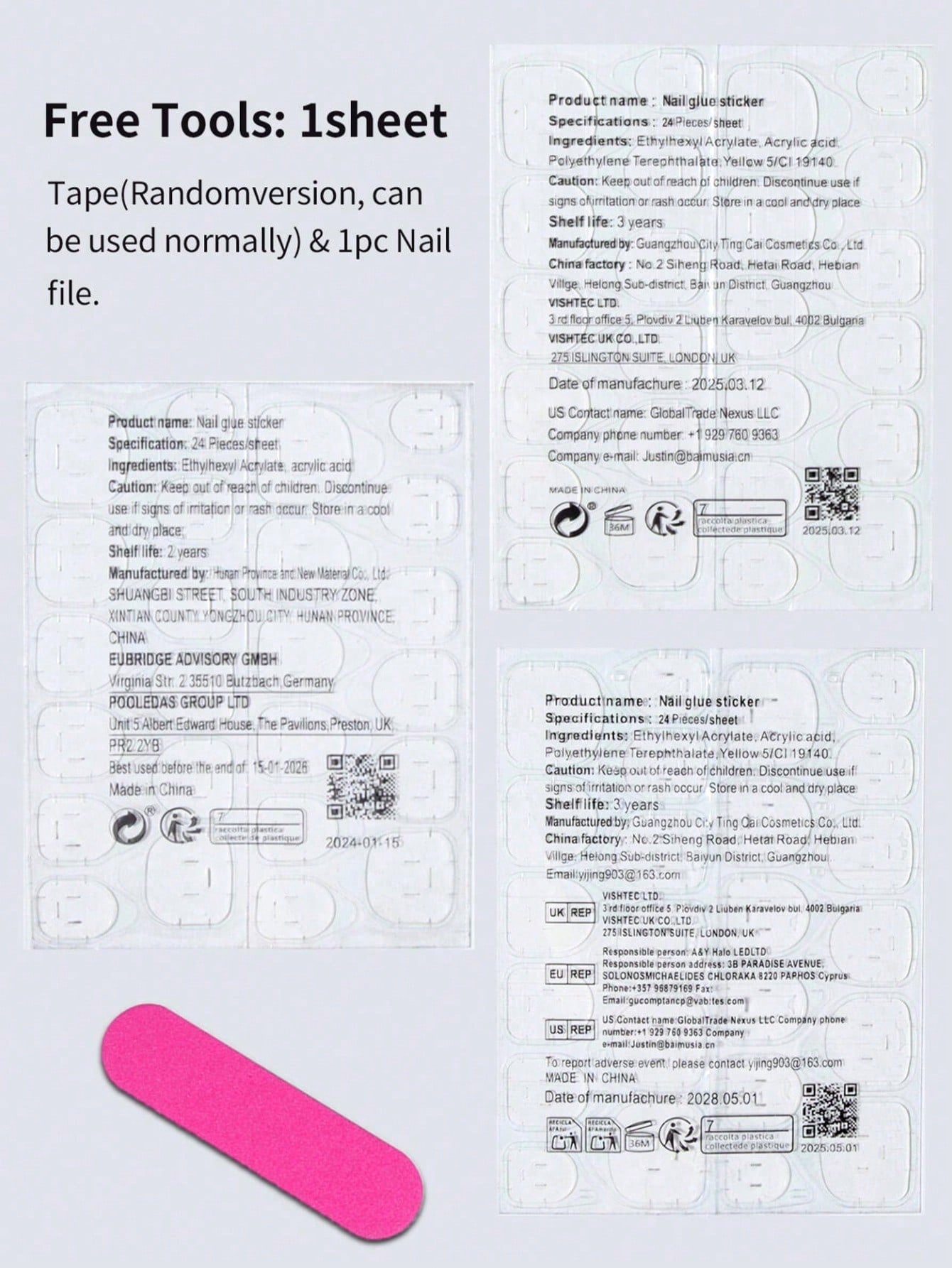 24Pcs/Set Y2K Aesthetic Pink Crystal Cat Eye Press on Nails Long Almond Red Cat Eye Acrylic False Nails ,Contain 1Pc Jelly Glue and 1Pc Nail File,Suitable for Woman & Girl Daily Wear Rave Party Use Nail Supplies Nails